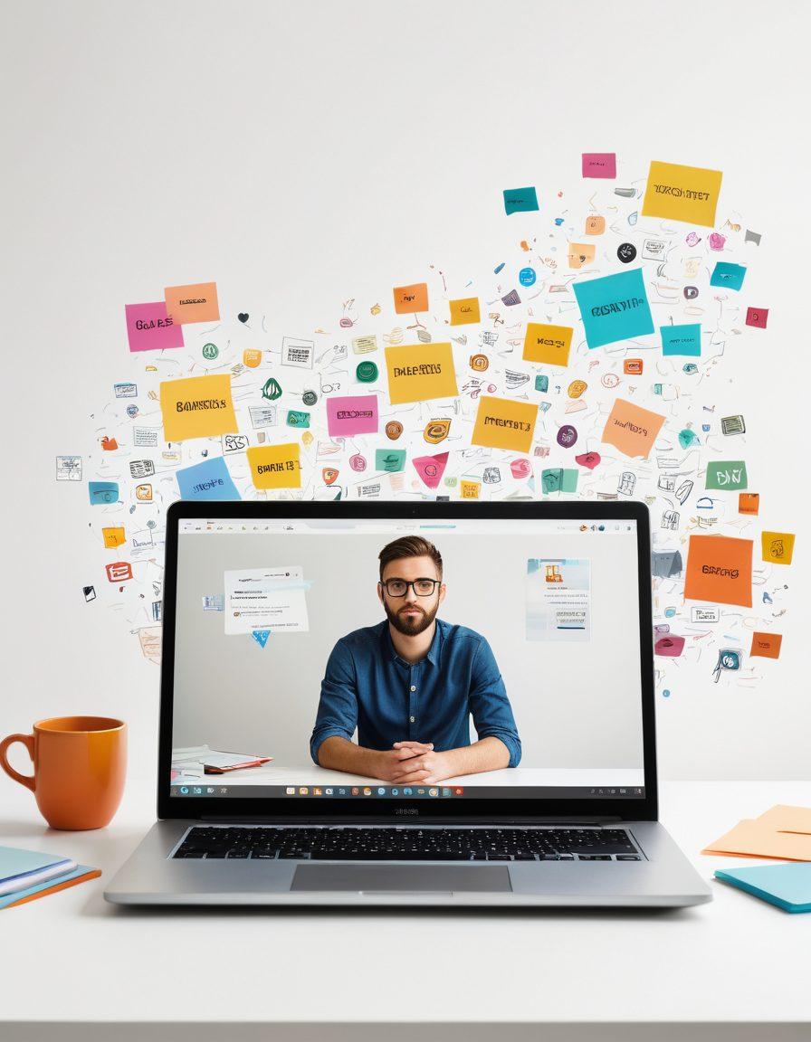 A visually engaging split-screen image showcasing a person on the left thoughtfully comparing different blogging platforms on a laptop, surrounded by notes and options like WordPress, Blogger, and Wix. On the right, a vibrant scene depicting a successful blog with a community of engaged readers, comments, and shares. The overall feel should be inspiring and motivational, symbolizing growth and opportunity. super-realistic. vibrant colors. white background.